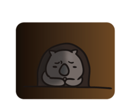 Wombat of Sticker sticker #8661243