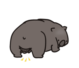 Wombat of Sticker sticker #8661249