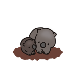 Wombat of Sticker sticker #8661252