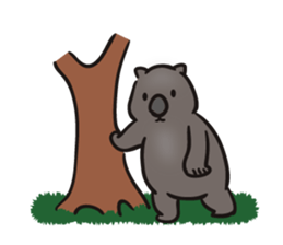 Wombat of Sticker sticker #8661254