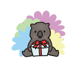 Wombat of Sticker sticker #8661261