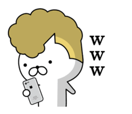 Yankee cat | fake American sticker #8661605