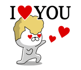 Yankee cat | fake American sticker #8661620