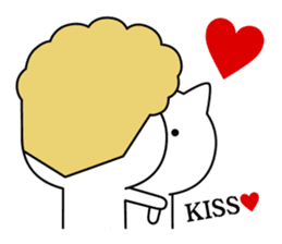 Yankee cat | fake American sticker #8661621