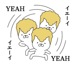 Yankee cat | fake American sticker #8661622