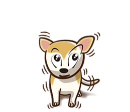 There are 40 dogs sticker #8661868