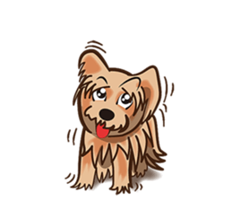 There are 40 dogs sticker #8661871