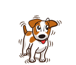 There are 40 dogs sticker #8661888