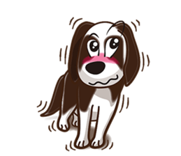 There are 40 dogs sticker #8661889