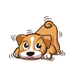 There are 40 dogs sticker #8661894