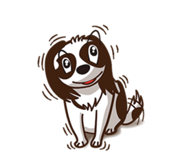 There are 40 dogs sticker #8661897