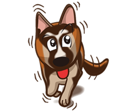 There are 40 dogs sticker #8661898