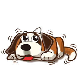 There are 40 dogs sticker #8661901