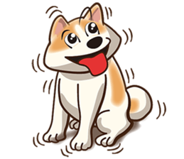 There are 40 dogs sticker #8661903