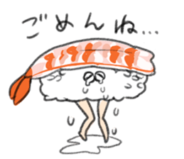 running sushi sticker #8662110