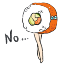 running sushi sticker #8662115
