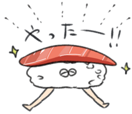 running sushi sticker #8662117