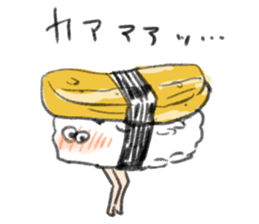 running sushi sticker #8662118