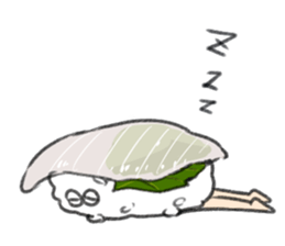 running sushi sticker #8662119