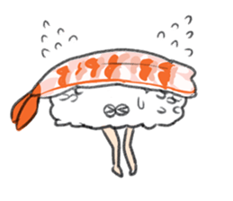 running sushi sticker #8662121