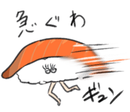 running sushi sticker #8662125