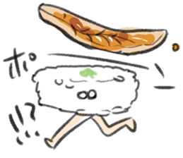 running sushi sticker #8662128