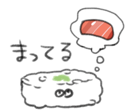 running sushi sticker #8662134