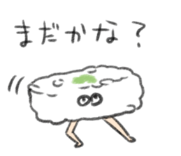 running sushi sticker #8662135