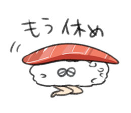 running sushi sticker #8662138