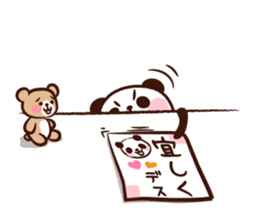 Panda "Panta" can do it by oneself sticker #8662176