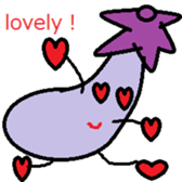 The eggplant boy sticker #8662231
