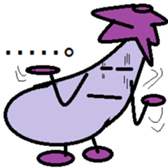 The eggplant boy sticker #8662236