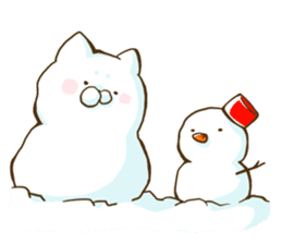 365 days of Toshio - Winter - sticker #8662830