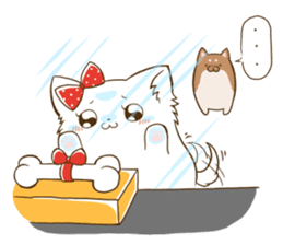 365 days of Toshio - Winter - sticker #8662838