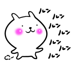 Goofy rabbit. sticker #8663070