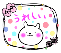 Goofy rabbit. sticker #8663077