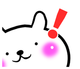 Goofy rabbit. sticker #8663095