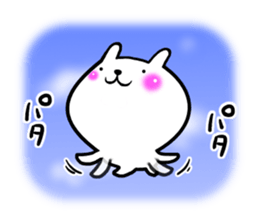 Goofy rabbit. sticker #8663098