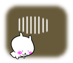 Goofy rabbit. sticker #8663102