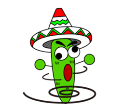 Hello! Latin Cactus! sticker #8663202