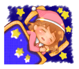 Cawaii woman sticker sticker #8663625