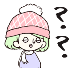 A cute blank face sticker #8664317