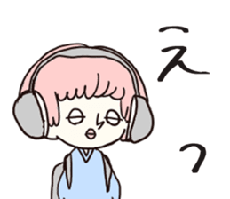 A cute blank face sticker #8664319