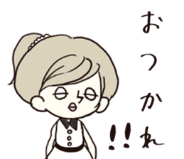 A cute blank face sticker #8664321