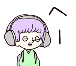 A cute blank face sticker #8664326