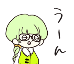 A cute blank face sticker #8664337