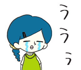 A cute blank face sticker #8664342