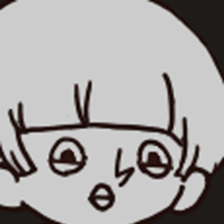 A cute blank face sticker #8664345