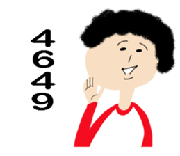 One phrase emblem people sticker #8664825