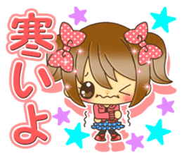 Pretty pretty girls winter version sticker #8664970